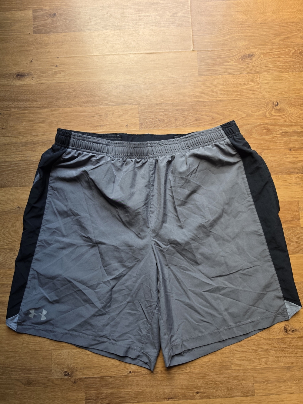 Under Armour Men’s Gray and Black Athletic Shorts